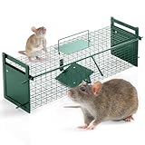 Garthein - Lebendfalle 60cm für Mäuse, Ratten und Marder Rattenfalle lebendfalle Maus Mausefalle...