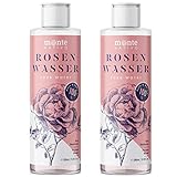 Rosenwasser Monte Nativo 2x200ml (400ml) | zur Gesichtsreinigung und Gesichtspflege | Gesichtswasser...