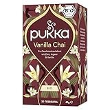 Pukka | Bio Kräutertee 'Vanilla Chai' | Zimt, Ingwer und Vanille | Ein köstlich würziges...