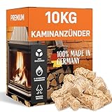 STOXI Kaminanzünder 2,5KG, 5KG oder 10KG (100% Made IN Germany) Anzündwolle, Grillanzünder Ideal...