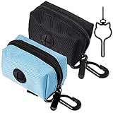 RICKMASK 2 Stück Kotbeutelspender für Hunde, Wasserdicht Pet Poop Tasche Halter,...