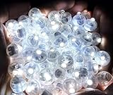 LUKIUP LED Ballons Lichter, 150 Stück Ballonlichter Mini LED Licht(Weiß)