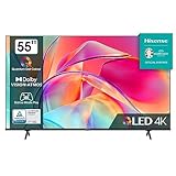 Hisense 55E7KQ QLED Smart TV 139 cm (55 Zoll), 4K, HDR10, HDR10+ decoding, HLG, Dolby Vision, DTS...