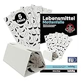 Novokill Lebensmittelmotten Falle 5er – Giftfreie Pheromonfalle gegen Lebensmittelmotten –...