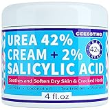 ENVISHA Urea Creme 42 Prozent für Füße – 42% Urea-Fußcreme mit 2% Salicylsäure und...