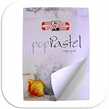 KOH-I-NOOR Pastellkreide Block 24,5 x 34,5 cm hochwertiges Pastellpapier Weiss Pastellkreiden...