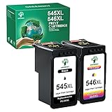 GREENSKY 545 546 XL Multipack Patronen Kompatibel für Canon Druckerpatronen 545 546 PG-545XL...