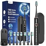 Elektrische Zahnbürste für Erwachsene und Kinder - Schallzahnbürste, Electric Toothbrush mit 8...