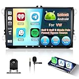 8 Kerne Inefala 4+64G Android 15 Radio für VW Golf Skoda Polo Passat Tiguan Touran Seat mit...