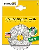 Schellenberg 46003 Rollladengurt 14 mm x 6 m - System MINI, Rolladengurt, Gurtband, Rolladenband