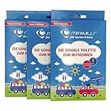 molinoRC 3X Notfall-Toilette | Wegwerf-Toilette | Urinal | Reisetoilette | Minimus Notfall-WC |...