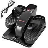 SPORTNOW Mini Ellipsentrainer für Zuhause Untertisch Elektrischer Crosstrainer mit Fernbedienung...