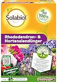 Solabiol Rhododendron- & Hortensiendünger, Spezialdünger mit Sofort- und Langzeitwirkung für...