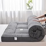 Japanische Futon-Matratze, Bodenmatratze, Klappmatratze, Tatami-Matratze, tragbare Camping-Matratze,...