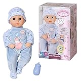 Baby Annabell Little Alexander 36 cm, weiche Babypuppe mit Schlafaugen, 36 cm große Puppe, 706473...