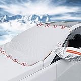 Frontscheibenabdeckung, Ultra-Dick Auto Scheibenabdeckung Windschutzscheibe Abdeckung Magnetische,...