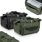 Physionics® Angeltasche -Wasserdicht, Groß, 56/31/30cm, Armeegrün/Schwarz mit gepolstertem...