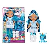 Rainbow High Littles Rainbow Fantasy Fairies & Pet - Sapphire, Blau - 14 cm Kleine, Bewegliche Puppe...