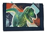 Theonoi Kinder Geldbörse Geldbeutel Portemonnaie Brieftasche Kunststoff Dinosaurier (Dino Rex)