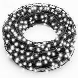 50m LED Lichterkette Außen/Innen - 400 LED Weihnachtsbaum Lichterkette mit 8 Modi, Timer &...