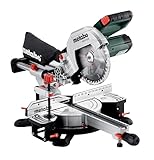 Metabo Kapp- und Gehrungssäge KGS 216 M – 613216000 – Mit Precision Cut Line, 216 mm Sägeblatt...