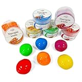 Premium Therapieknete - 6er Set | vegan, rückstandsfrei, geruchlos | 6 verschiedene Farben und...