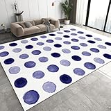 3D Gedruckter Teppich Abstrakte Geometrische Texturstreifen Wohnzimmer Schlafzimmer Anti Rutsch...