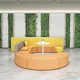 MPLFHSYOS Kreative, unregelmäßige Bürosofa-Garnitur – Modulare Sitzmöbel for Bürogebäude,...