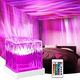 Dreamy Cubby Nordlicht-Projektorlicht, LED 16 Farben und Moduswechsel,...