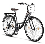 Chillaxx Bike Strada Premium City Bike in 26 und 28 Zoll - Fahrrad für Mädchen, Jungen, Herren und...