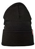 Levi's Unisex New Slouchy Beanie W Red Tab Detail Strickmütze, Schwarz (Black), One size