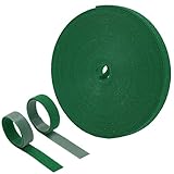 honzhaoyu 30m Pflanzenbinder, verbreitert 12mm Pflanzen Klettband für Kletterpflanzen Tomaten,...