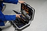 Projahn 8683 Werkzeugkoffer ELEKTRO 128-tlg. , Werkzeug Kasten / Nuss Satz / Ratschen Satz mit...