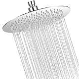 TIDEVAN 8 Zoll(20cm) Regenbrause, Fester Duschkopf Regendusche 304 Regendusche Duschkopf Kopfbrause...
