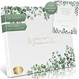 Love Notes Gästebuch Hochzeit mit Fragen zum Ausfüllen – Hochwertiges Hochzeitsbuch für...