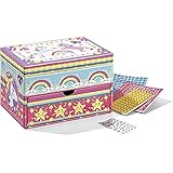 Totum 071544 Unicorn Box Bastelset Schmuckkästchen im Einhorn Design mit Mosaik Steinen,...