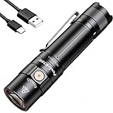 Fenix E35R EDC LED Taschenlampe mit 3.100 Lumen, 5.000mAh Akku, USB-C Ladekabel, abnehmbarer...