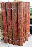 Lorek Weidenmatte natürlicher Sichtschutz Zaun Sichtschutzmatte Premium in 22 Größen (200 x 500...