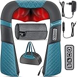 KESSER® Nackenmassagegerät Shiatsu Massagegerät Inkl. Tasche Schulter Rückenmassagegerät...