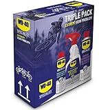 WD-40 Bike- Fahrradpflegeset 1x Kettenspray Allwetter 250ml + 1x Reiniger 500ml + 1x Kettenreiniger...