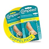 Compeed Hühneraugenpflaster Medium – Hydrokolloid-Pflaster gegen Hühneraugen an den Füßen, 2x...