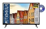 TELEFUNKEN XF32SN550SD 32 Zoll Fernseher/Smart TV (Full HD, HDR, Triple-Tuner, DVD-Player) - Inkl. 6...