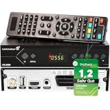 [ Test SEHR GUT, Note 1.2 *] Zehnder HX 2200 Sat Receiver mit Aufnahmefunktion, HD fähig, Full HD,...