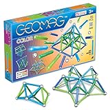 Geomag Classic Color 91 Stück Magnetisches Spielzeug für Kinder, Geschenk für Jungen und Mädchen...