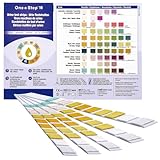 30 Stück One+Step Urin Teststreifen für 10 Parameter I Mit Farbkarte für genaues hygienisches...