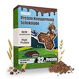mucki Protein Knuspermüsli mit Schokolade 360g Single Pack – Hochwertiges Protein Müsli ohne...