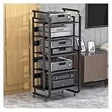 Verstellbarer Audio-Rack für Spielkonsolen, Plattenspieler, Stereo-Receiver – mehrstöckiger...