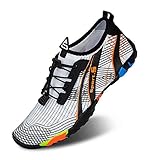 IceUnicorn Aquaschuhe Wasserschuhe Strandschuhe Badeschuhe Schwimmschuhe Damen Herren Sommer Schnell...