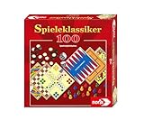 Noris 606111686 Spieleklassiker mit 100 Spielmöglichkeiten wie Mühle, Dame, Backgammon oder Nur...