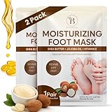 Weichmachende Fußmaske, Fussmaske Socken, Foot Mask Socks für weiche Füße & Trockene Füße,...